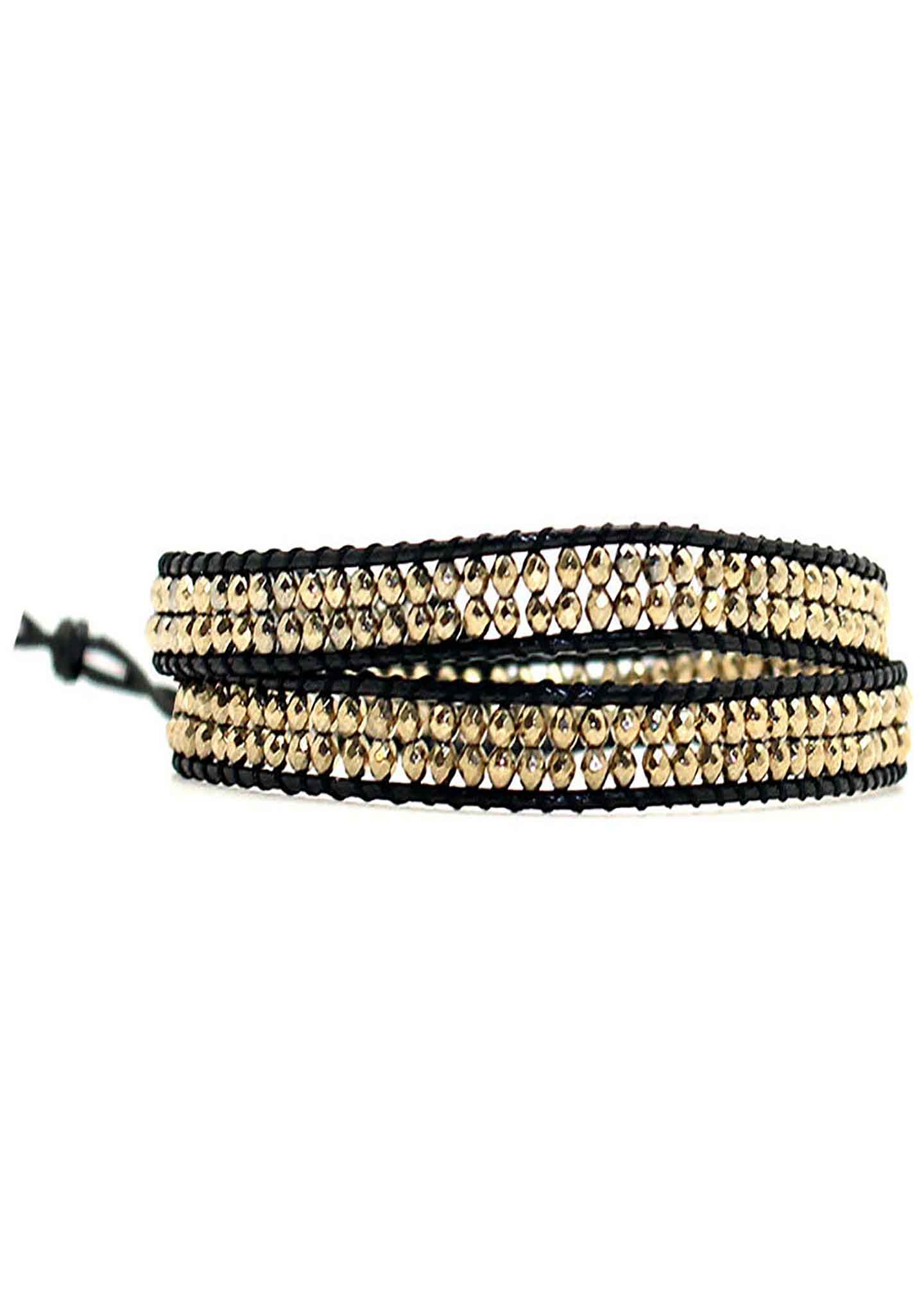  X Katie Soleil Glory Double Wrap Beaded Bracelet