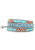  X Katie Soleil Grace Triple Wrap Beaded Bracelet