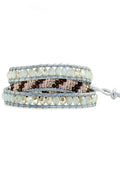  X Katie Soleil Sienna Triple Wrap Beaded Bracelet